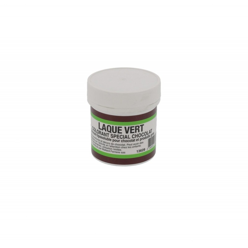 Colorant Alimentaire Poudre Liposoluble 15g Couleur:Vert