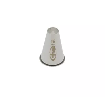 Douille unie inox Diamètre:N°16