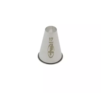 Douille unie inox Diamètre:N°17