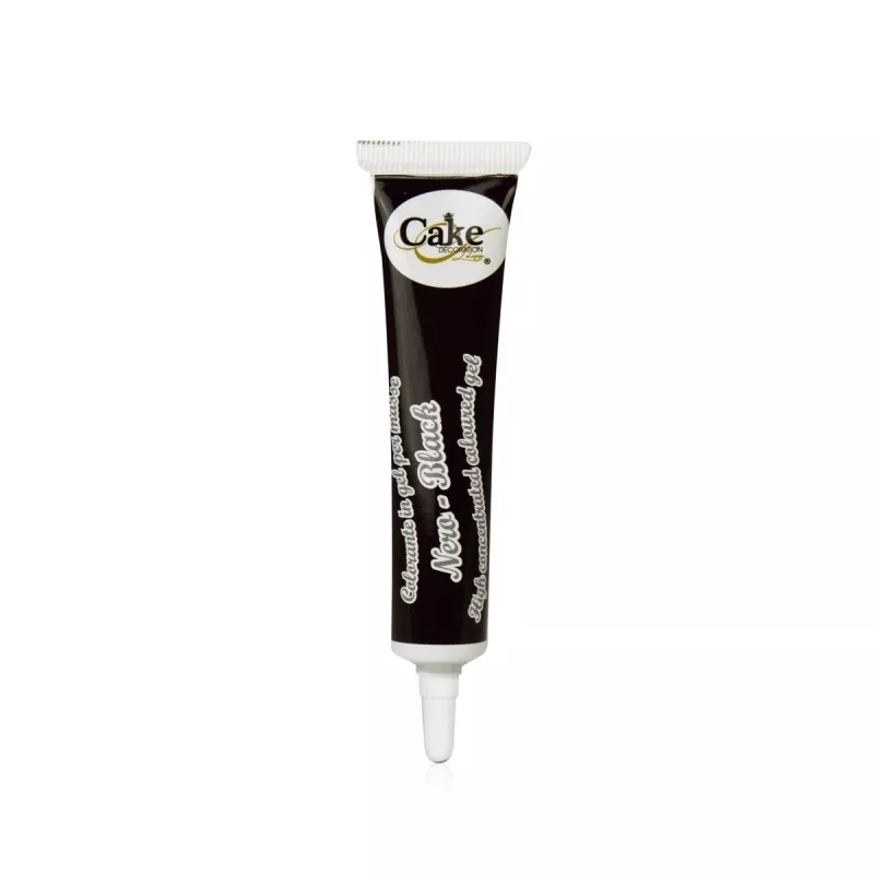 Colorant Gel Tube 20 gr Couleur:Noir
