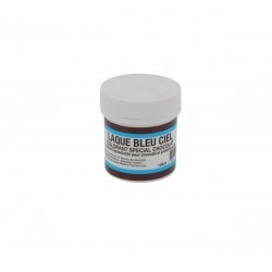 Colorant Alimentaire Poudre Liposoluble 15g Couleur:Bleu ciel