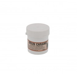 Colorant Alimentaire en Poudre Hydrosoluble – 20g Couleur:Brun caramel