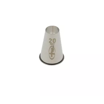 Douille unie inox Diamètre:N°20