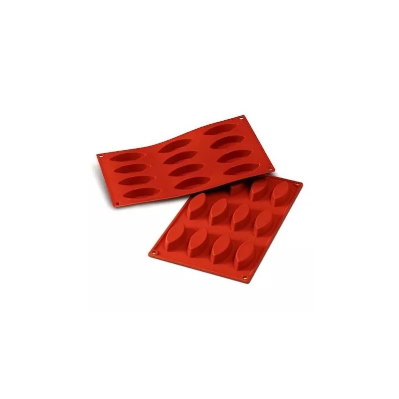 Moule Silicone Barquettes Nombre d'alvéoles:12 Alvéoles