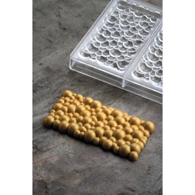 Moule Tablette Chocolat Pavoni Forme:Bulle