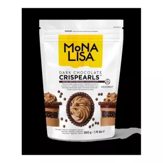 Crispearls Chocolat Noir Mona Lisa 800g 