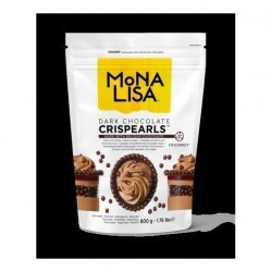 Crispearls Chocolat Noir Mona Lisa 800g 