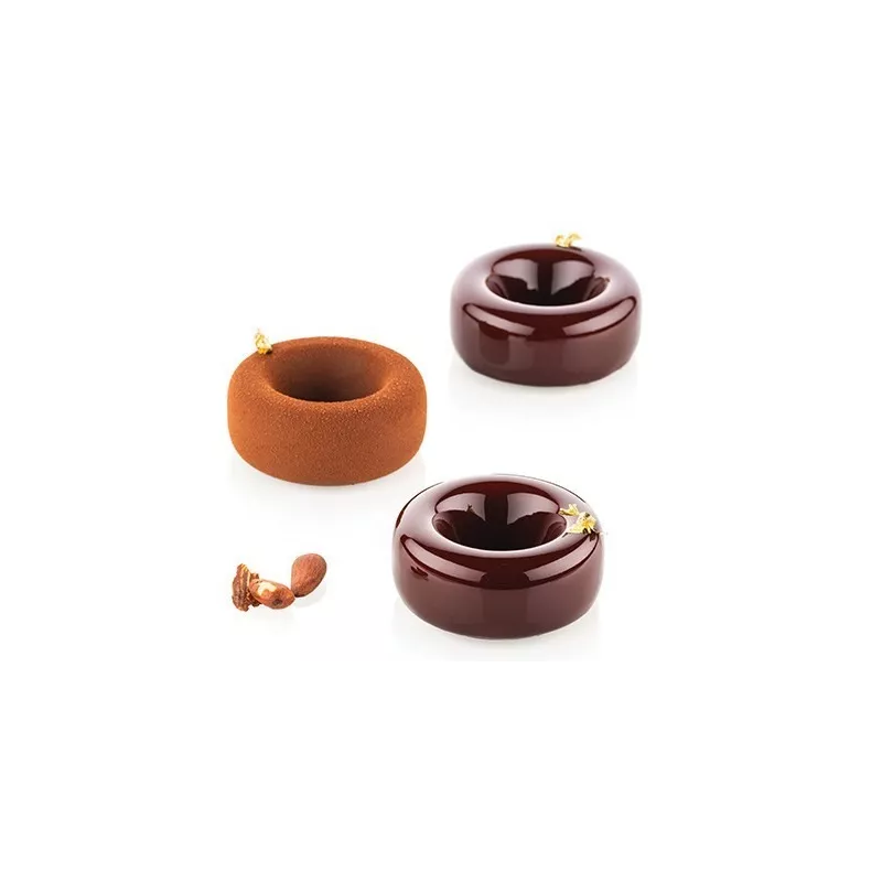 Moule Silicone Savarin Oblio Nombre d'alvéoles:6 Alvéoles
