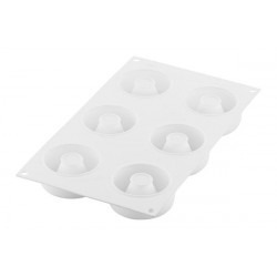 Moule Silicone Savarin Oblio Nombre d'alvéoles:6 Alvéoles