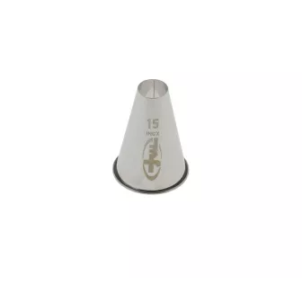Douille unie inox Diamètre:N°15