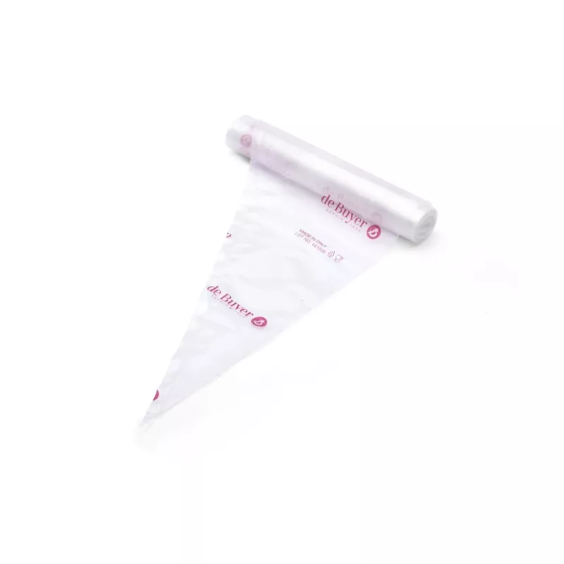 Rouleau de 20 poches pâtissières jetables 