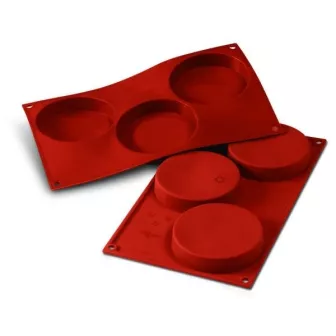 Mallard Florentins Flexi - Moules à Florentins en Silicone Nombre d'alvéoles:3 Alvéoles