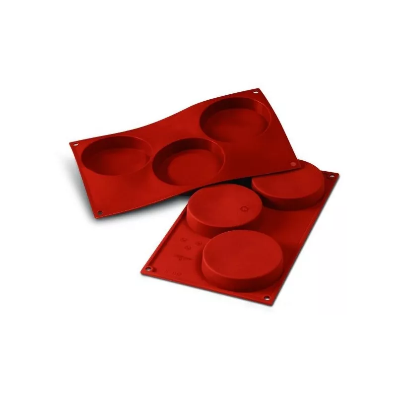 Mallard Florentins Flexi - Moules à Florentins en Silicone Nombre d'alvéoles:3 Alvéoles
