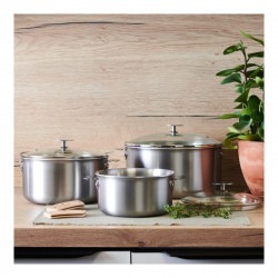 Batterie de Casseroles Alchimy Loqy Conditionnement:Lot de 3 casseroles