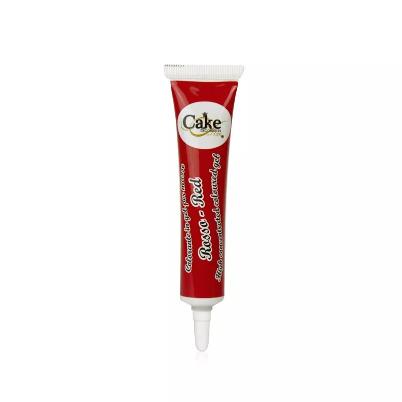 Colorant Gel Tube 20 gr Couleur:Rouge