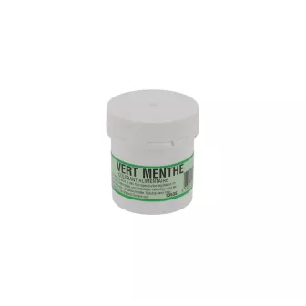 Colorant Alimentaire en Poudre Hydrosoluble – 20g Couleur:Vert menthe