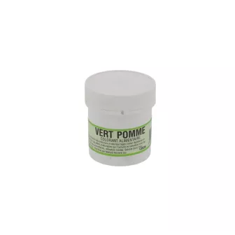 Colorant Alimentaire en Poudre Hydrosoluble – 20g Couleur:Vert Pomme