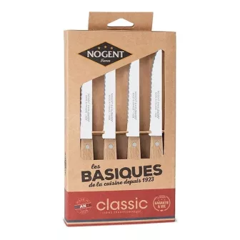 Coffret 4 couteaux de table Particularité:Pointe en pique