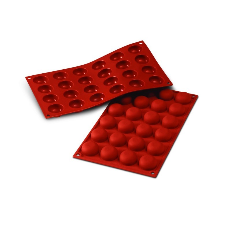 Mallard Pomponnettes Flexi - Moule à Pomponnettes en Silicone Nombre d'alvéoles:24 Alvéoles