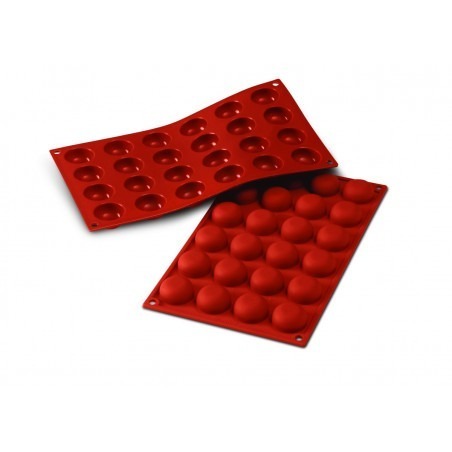 Mallard Pomponnettes Flexi - Moule à Pomponnettes en Silicone Nombre d'alvéoles:24 Alvéoles