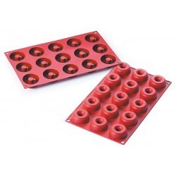 Mallard Donuts Flexi - Moule a Donuts en Silicone Nombre d'alvéoles:15 Alvéoles