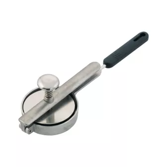 Reconstitueur a steak haché inox rond 