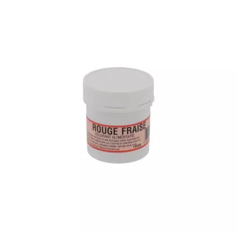 Colorant Alimentaire en Poudre Hydrosoluble – 20g Couleur:Rouge fraise
