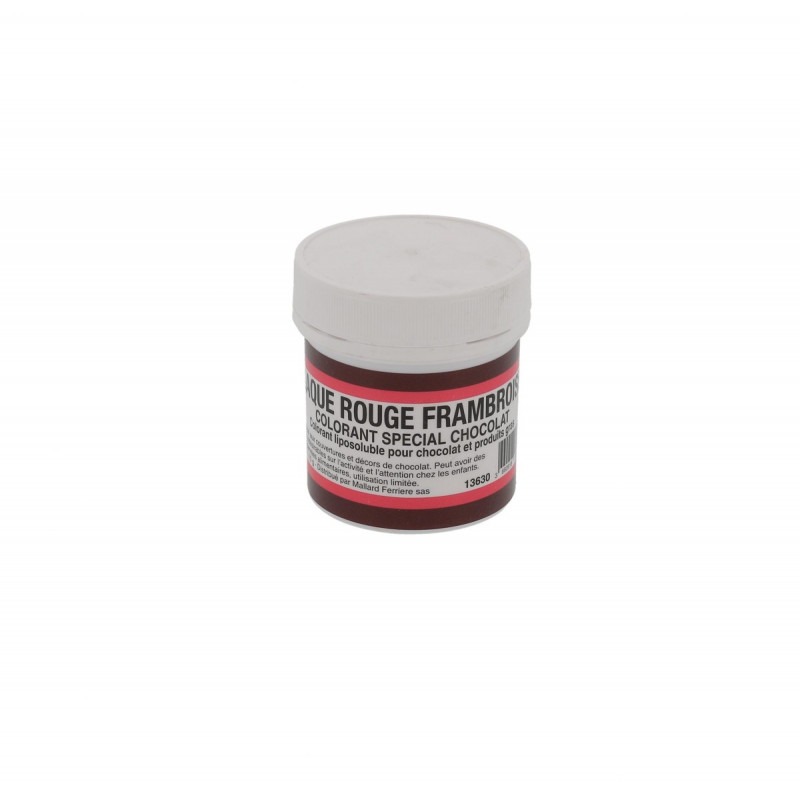 Colorant Alimentaire Poudre Liposoluble 15g Couleur:Rouge framboise