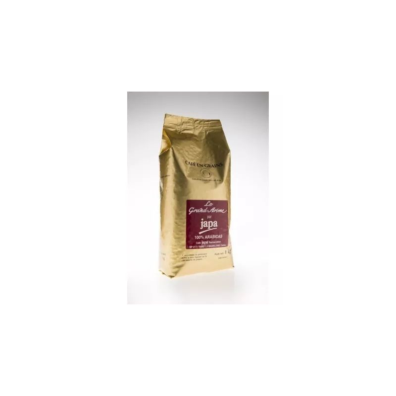 CAFE GRAIN / MOULU JAPA Parfum:Grand Arôme 100 % Arabica Particularité:Grain