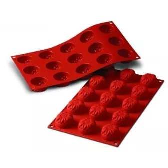 Mallard Tournesols Flexi - Moule Tournesols en Silicone Nombre d'alvéoles:15 Alvéoles