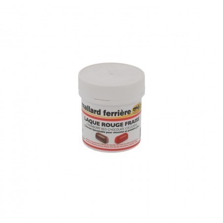 Colorant Alimentaire Poudre Liposoluble 15g Couleur:Rouge fraise