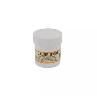Colorant Alimentaire en Poudre Hydrosoluble – 20g Couleur:Jaune d'oeuf