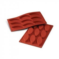 Moule Silicone Barquettes Nombre d'alvéoles:9 Alvéoles