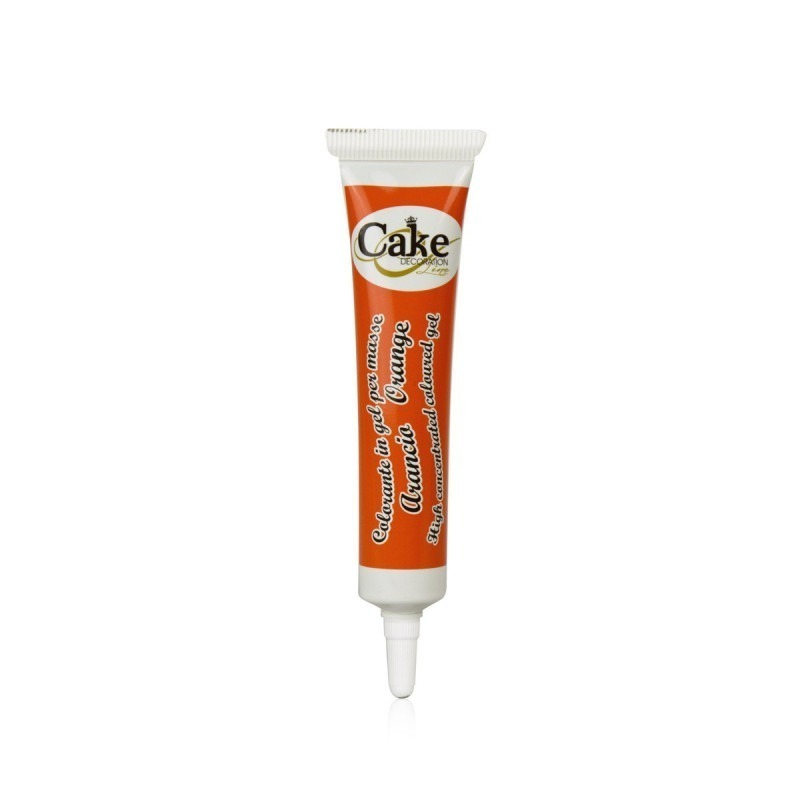 Colorant Gel Tube 20 gr Couleur:Orange