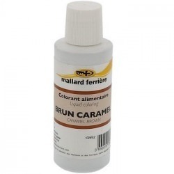 Colorant liquide Couleur:Brun caramel