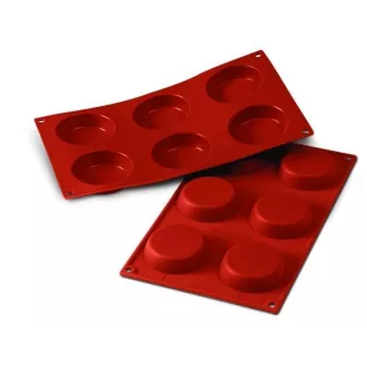 Mallard Millassons Flexi - Moules Millassons en Silicone Diamètre:7 cm Nombre d'alvéoles:6 Alvéoles
