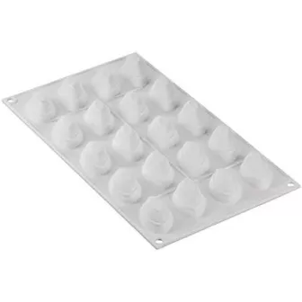 Moule Silicone Quenelles Nombre d'alvéoles:20 Alvéoles