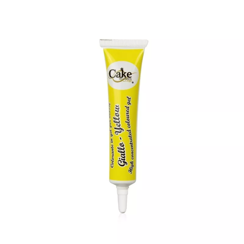 Colorant Gel Tube 20 gr Couleur:Jaune