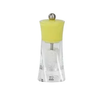 Moulin Molène 14 cm en acryl Type de Moulins:Sel sec Couleur:Jaune
