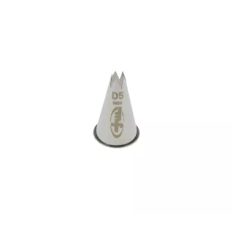 Douille Cannelée Inox  Diamètre:11 mm Nombre de dents :5 Dents