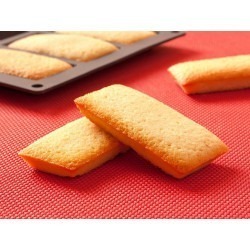 Moule à Financier silicone  Nombre d'alvéoles:20 Alvéoles