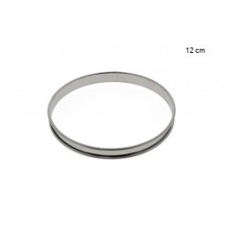 Cercle à tarte inox Diamètre:12 cm