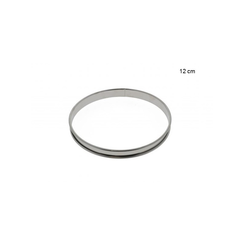 Cercle à tarte inox Diamètre:12 cm