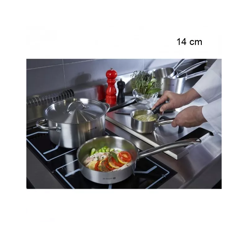 Couvercle bombé en inox Prim'Appety Diamètre:14 cm