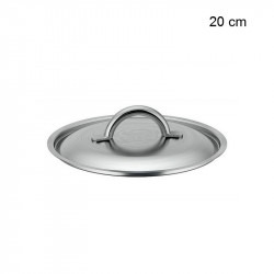 Couvercle bombé en inox Prim'Appety Diamètre:20 cm