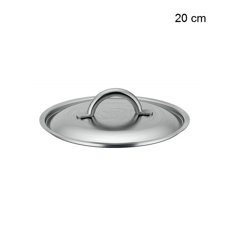 Couvercle bombé en inox Prim'Appety Diamètre:20 cm