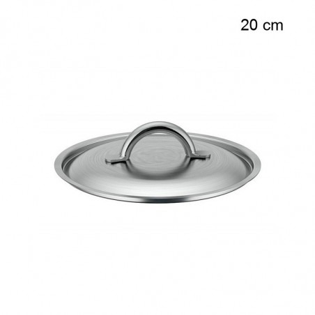 Couvercle bombé en inox Prim'Appety Diamètre:20 cm