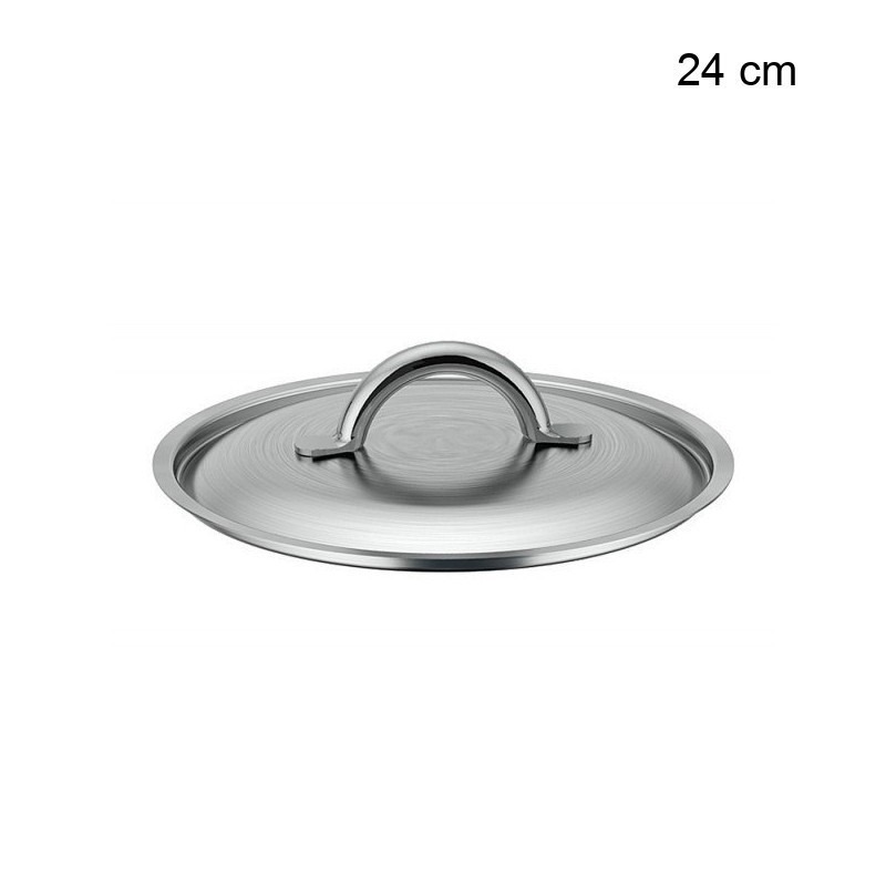 Couvercle bombé en inox Prim'Appety Diamètre:24 cm