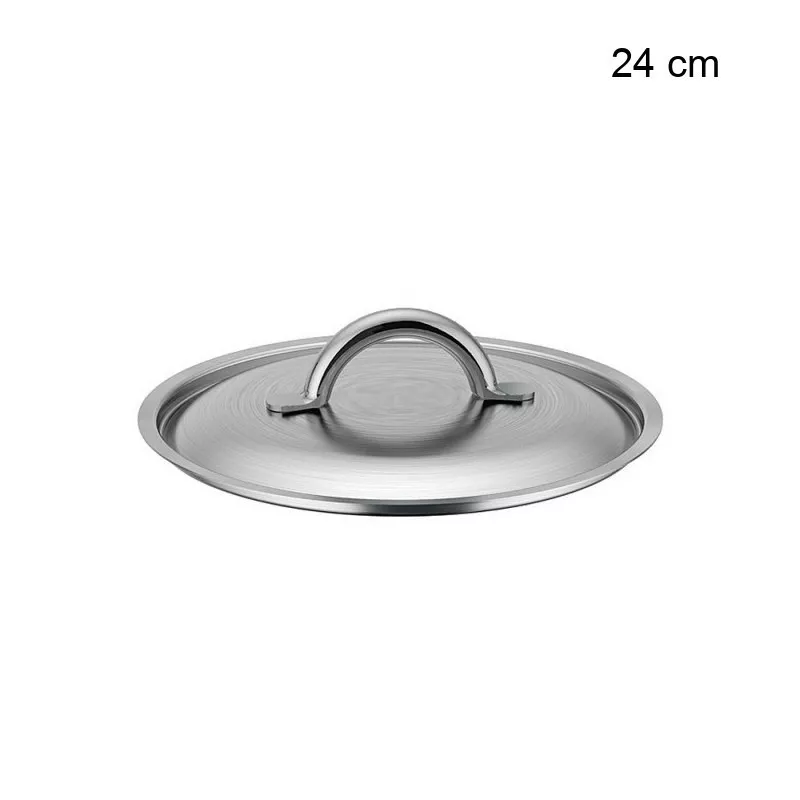 Couvercle bombé en inox Prim'Appety Diamètre:24 cm