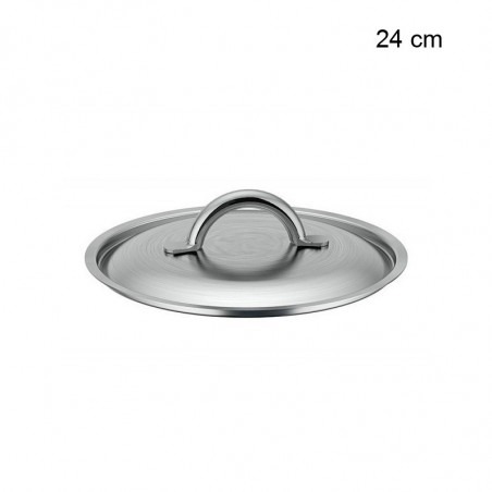 Couvercle bombé en inox Prim'Appety Diamètre:24 cm